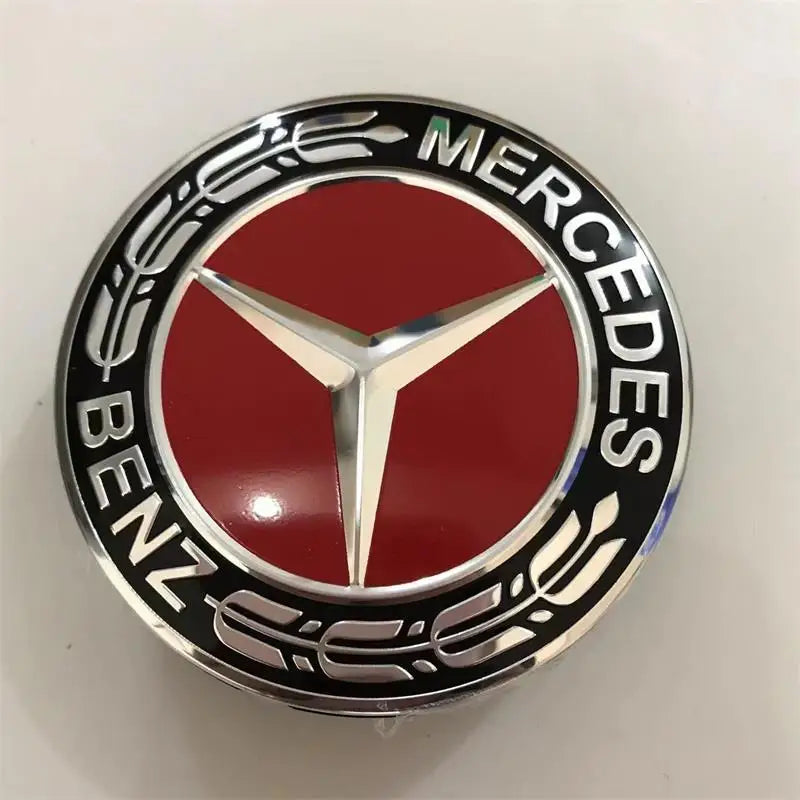 4pcs Mercedes Logo Wheel Badge