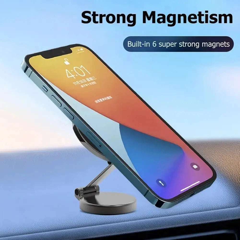 Folding Magnetic Car Phone Holder