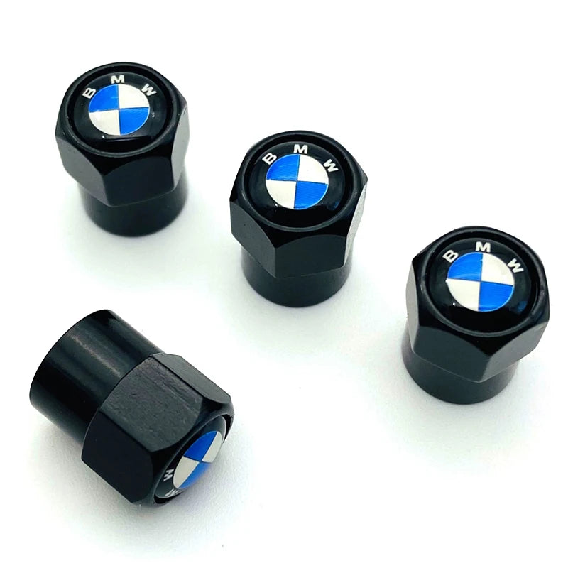 4pcs Metal Car Wheel Air Valve Caps