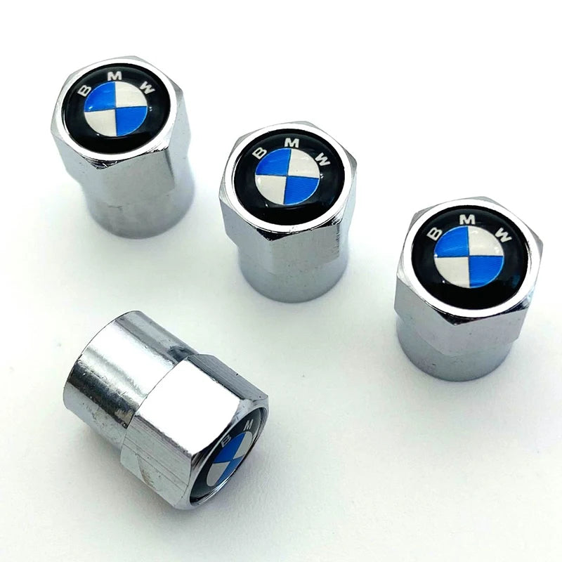 4pcs Metal Car Wheel Air Valve Caps