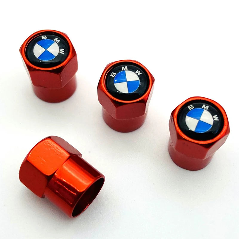 4pcs Metal Car Wheel Air Valve Caps